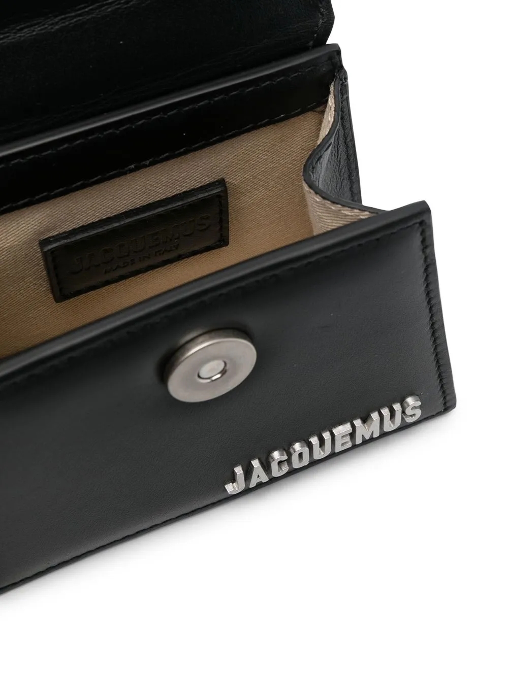 Jacquemus Black Le Chiquito Homme Crossbody Bag - Image 5