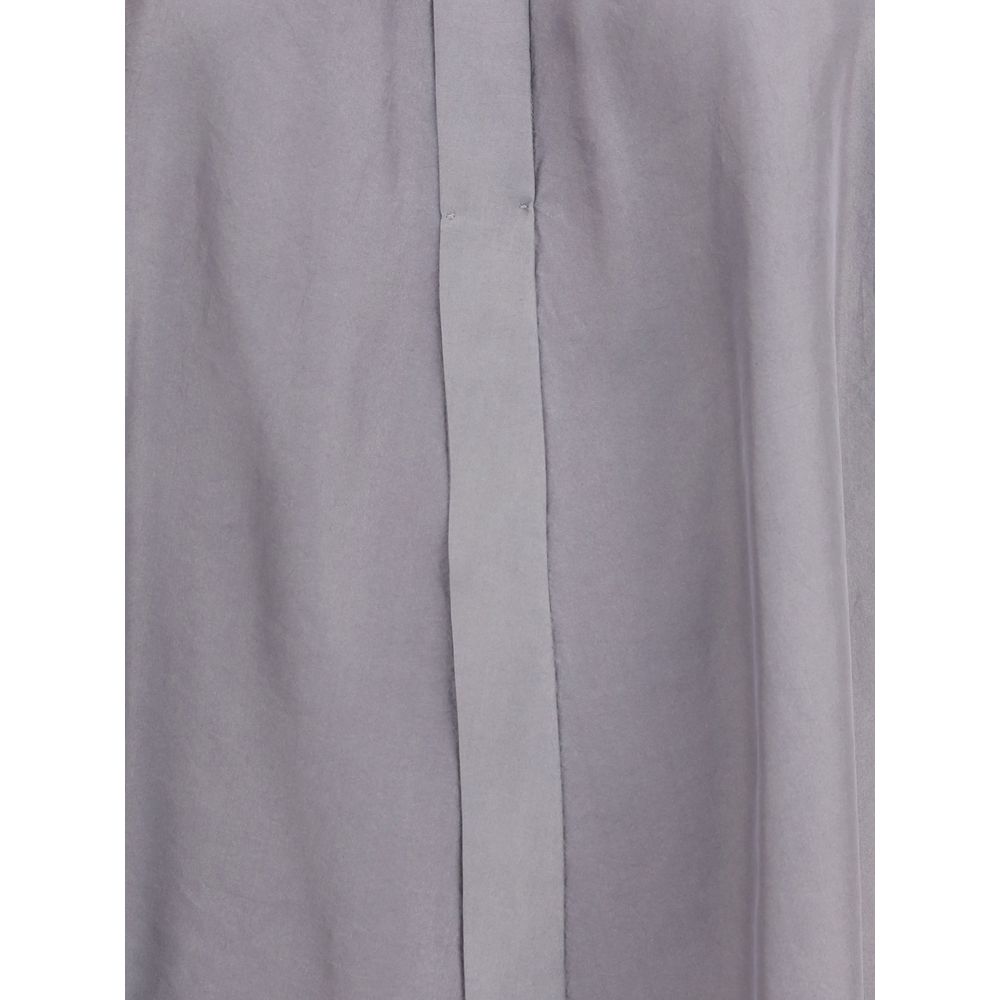 Forte_Forte Gray Silk Shirt - Image 3