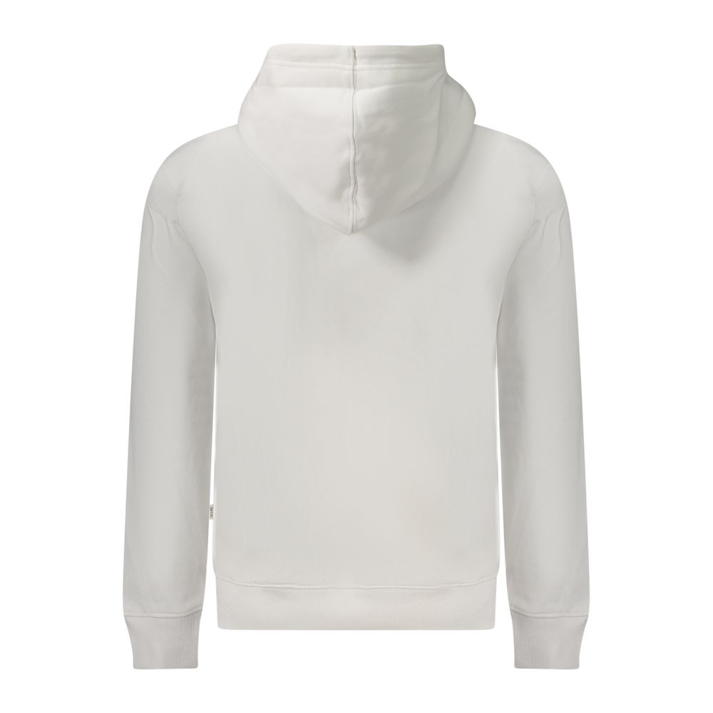 Guess Jeans White Organic Cotton Men Sweatshirt - Image 2