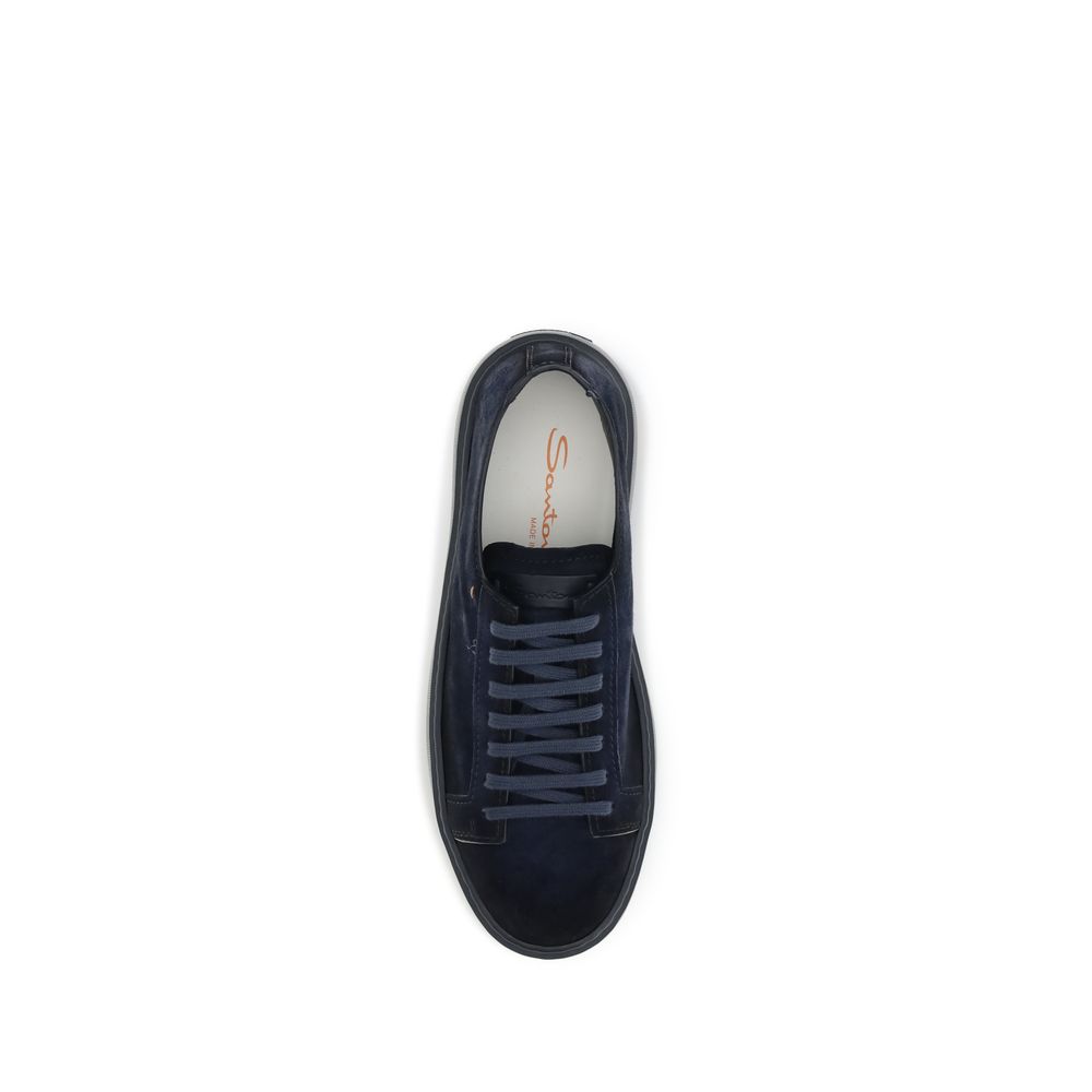 Santoni Suede Sneakers - Image 4