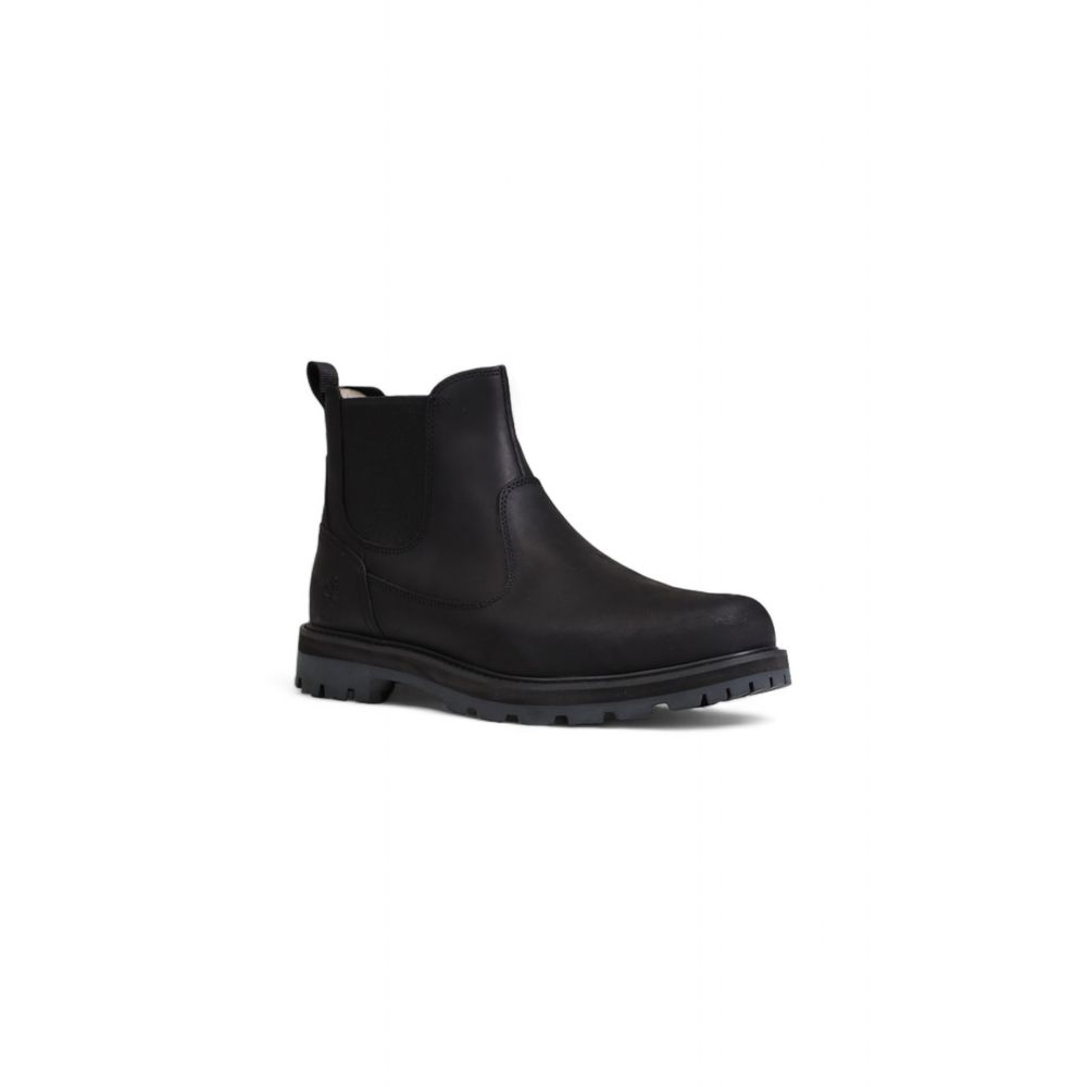 Timberland Black Nubuc Leather Boot - Image 3