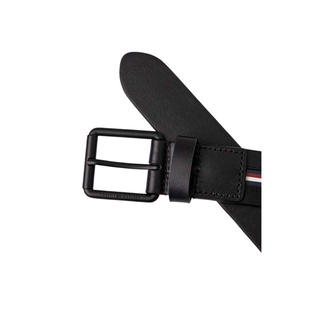 Tommy Hilfiger Black Leather Belt - Image 2