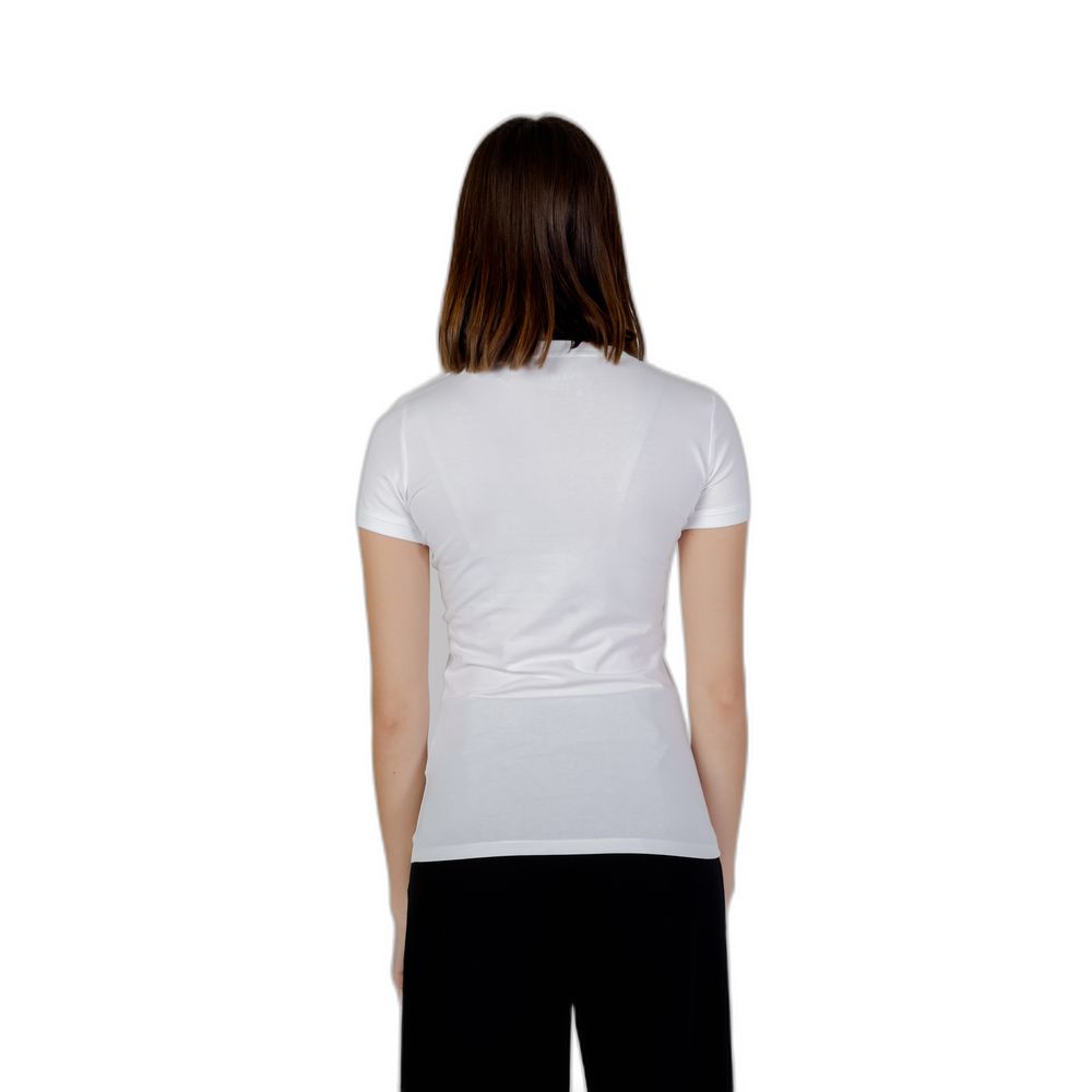 Guess White Cotton T-Shirt - Image 2
