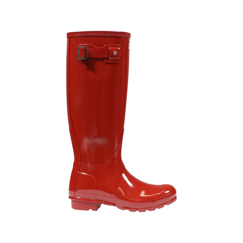Hunter Red Recycled Polyester Ankle