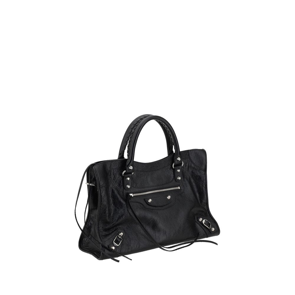 Balenciaga Black Lamb Ovis Aries Aries Shoulder Bag - Image 2