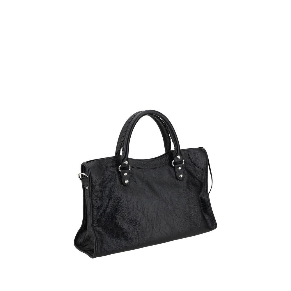 Balenciaga Black Lamb Ovis Aries Aries Shoulder Bag - Image 3