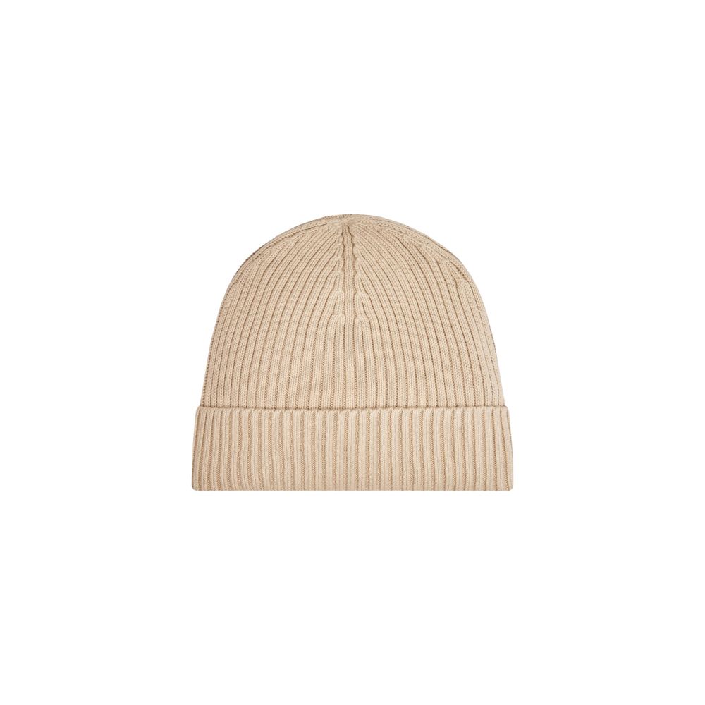 Calvin Klein Beige Organic Cotton Caps Baseball Hat - Image 2