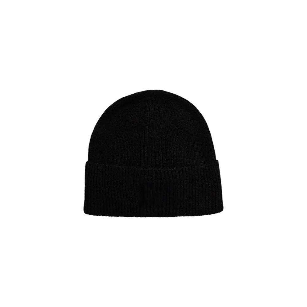 Calvin Klein Jeans Black Marabou Caps Baseball Hat - Image 3
