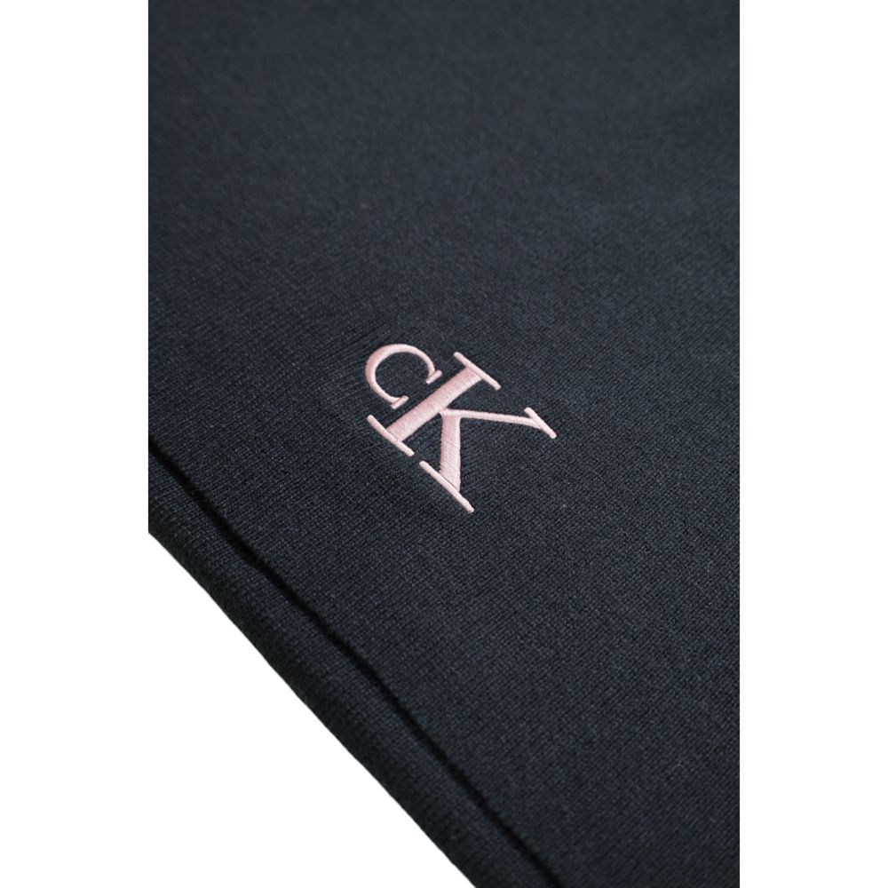 Calvin Klein Black Recycled Polyester Scarf - Image 3