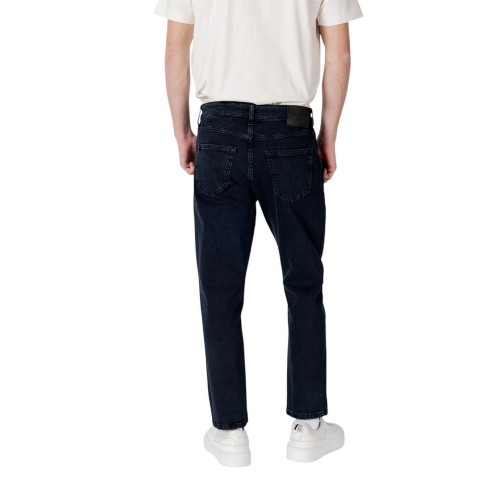 Calvin Klein Jeans Blue Cotton Relaxed Fit Jean - Image 2