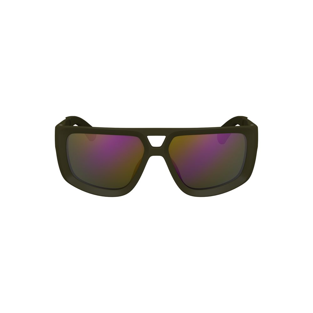 Calvin Klein Verde Injected Plastic Mens Sunglasses