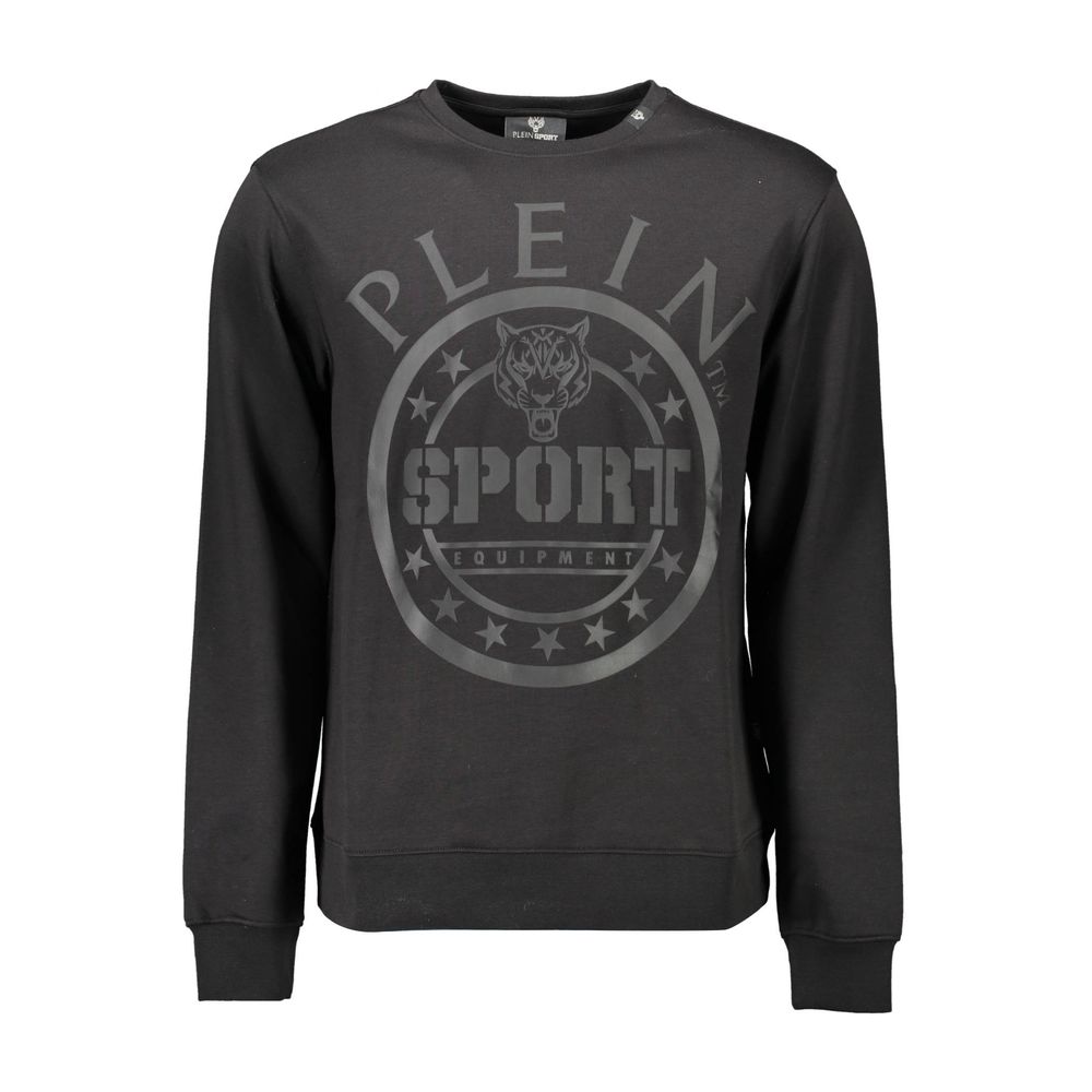 Plein Sport Black Cotton Sweatshirt