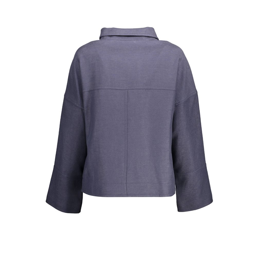 Gant Blue Cotton Jackets & Coat - Image 2