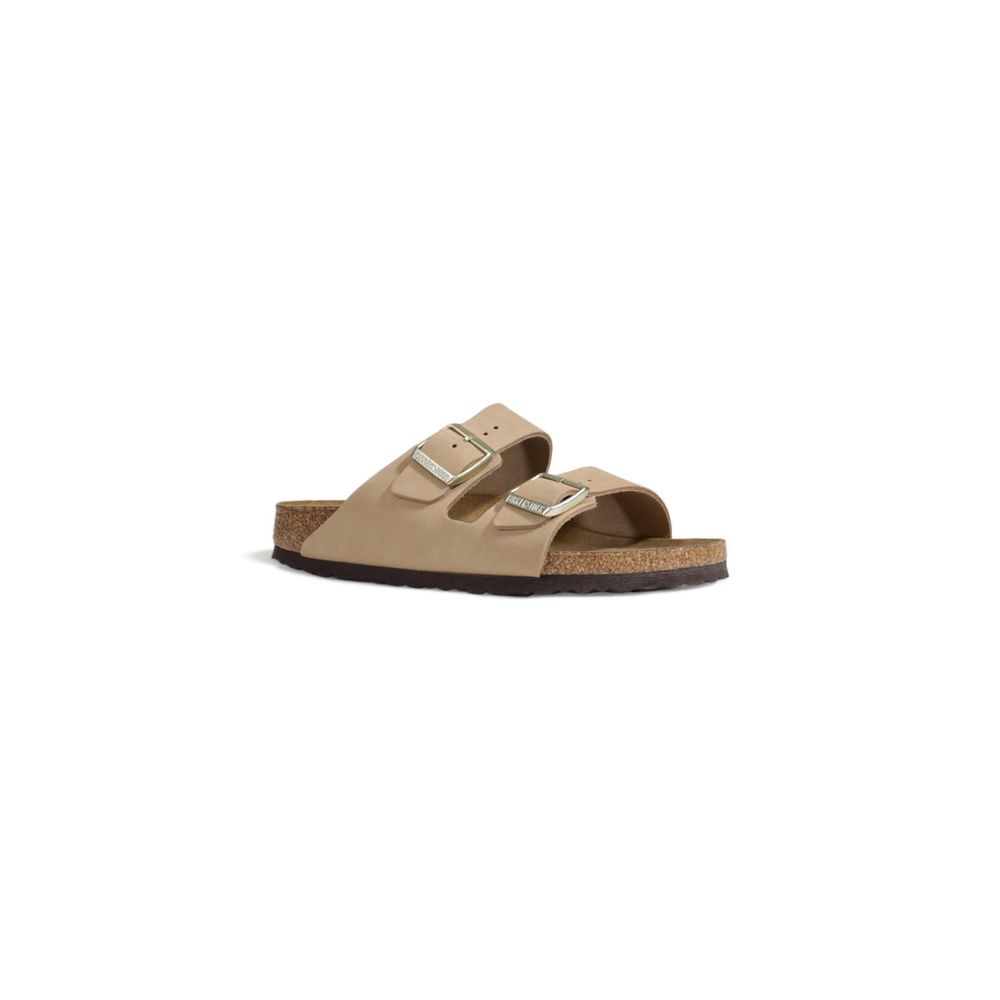 Birkenstock Beige Nubuc Leather Sandal - Image 2