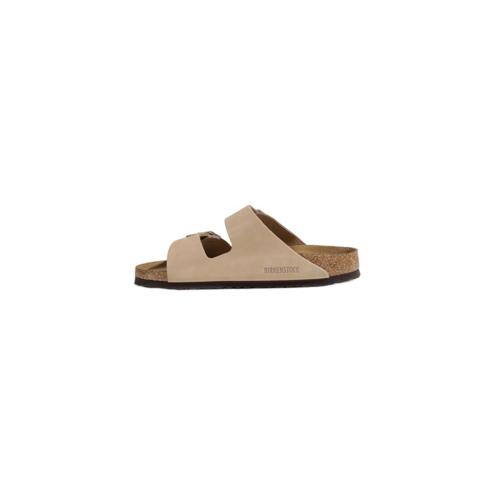 Birkenstock Beige Nubuc Leather Sandal - Image 3