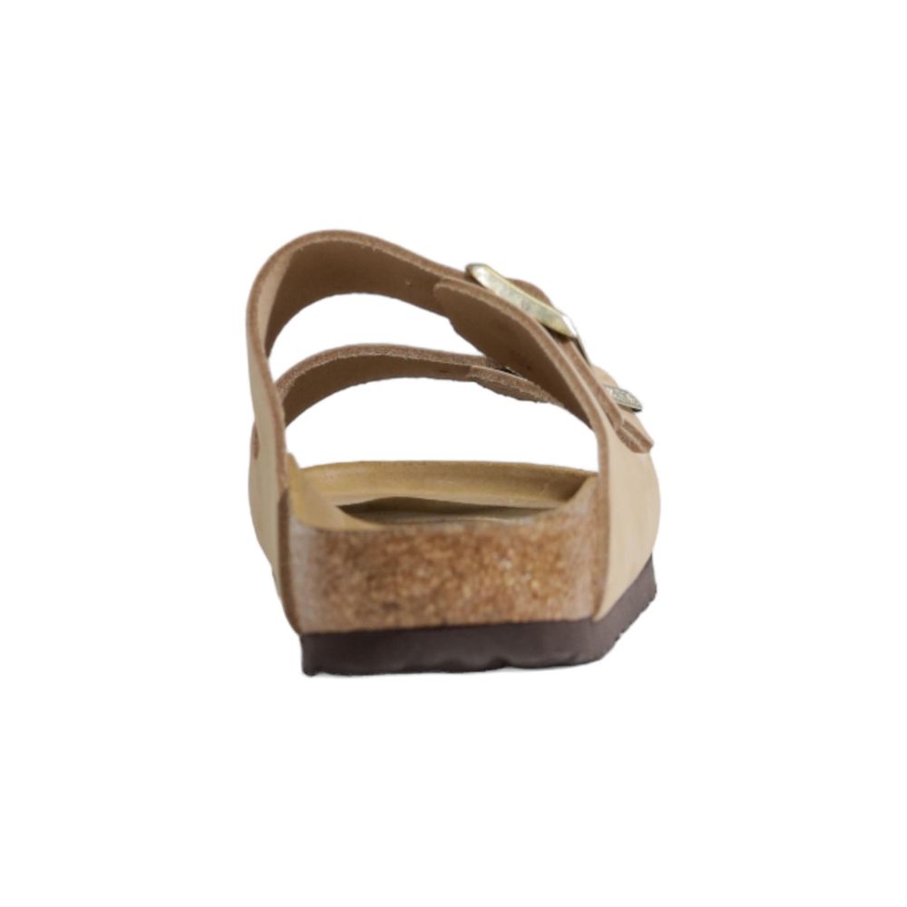 Birkenstock Beige Nubuc Leather Sandal - Image 4