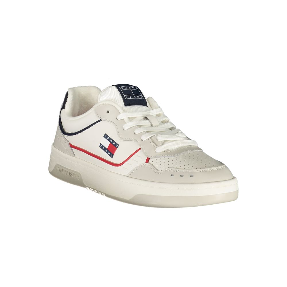 Tommy Hilfiger Bianco Poliuretano Uomo Sneaker - Image 2