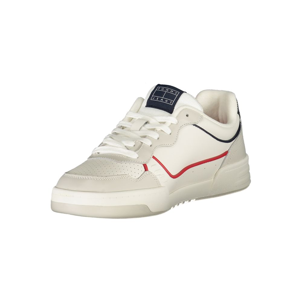 Tommy Hilfiger Bianco Poliuretano Uomo Sneaker - Image 3