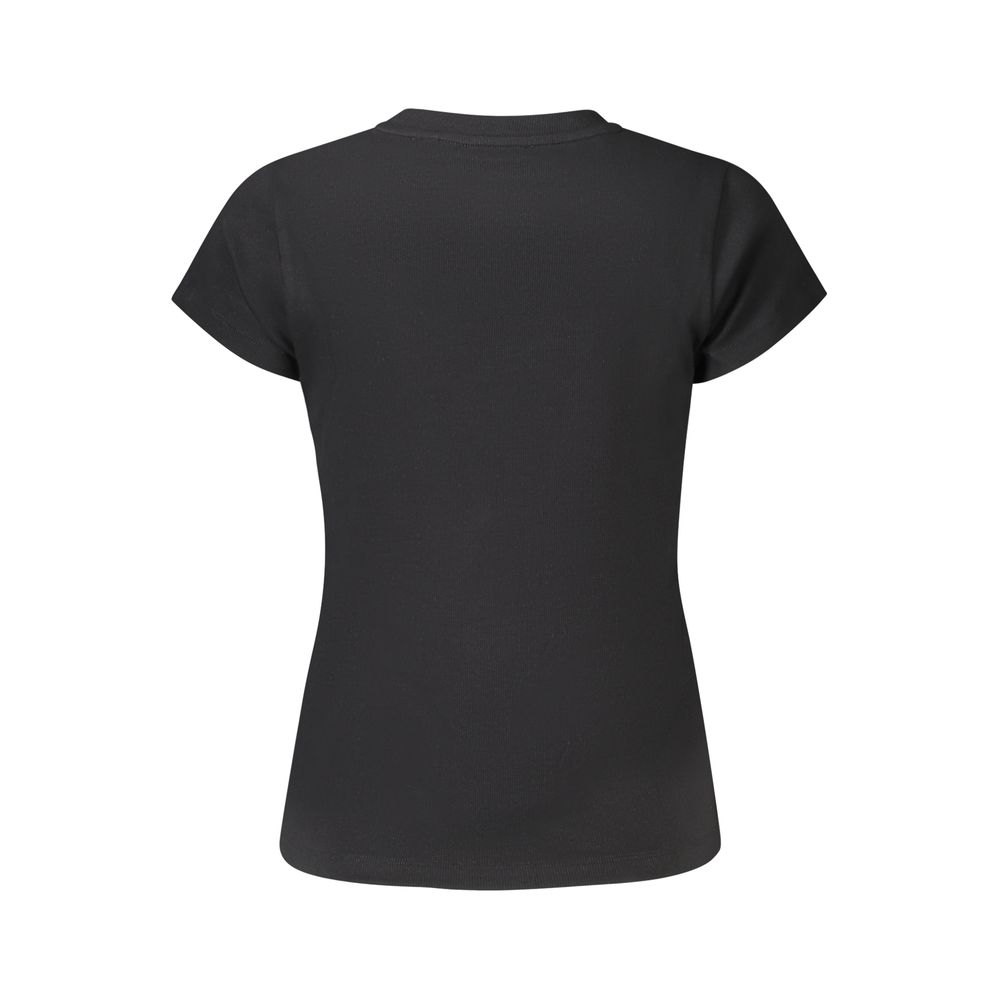 Pepe Jeans Black Cotton T-Shirt - Image 2