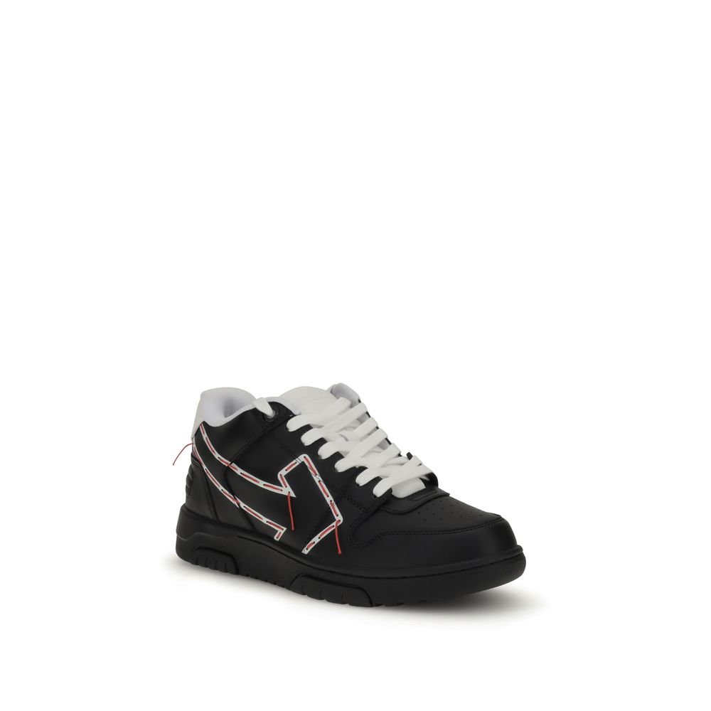 Off-White Stitched Arrow Sneakers - Image 2