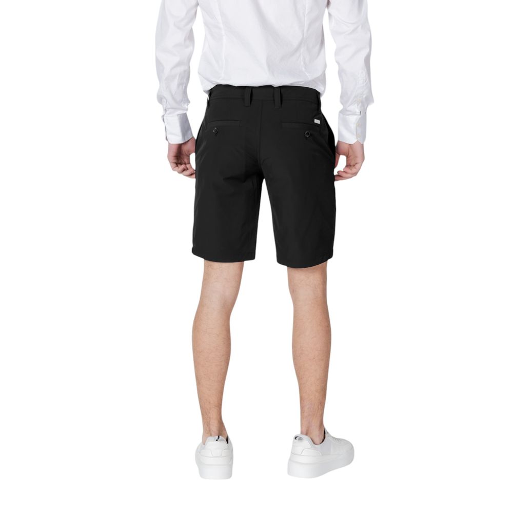 Armani Exchange Black Polyamide Bermuda Shorts - Image 2