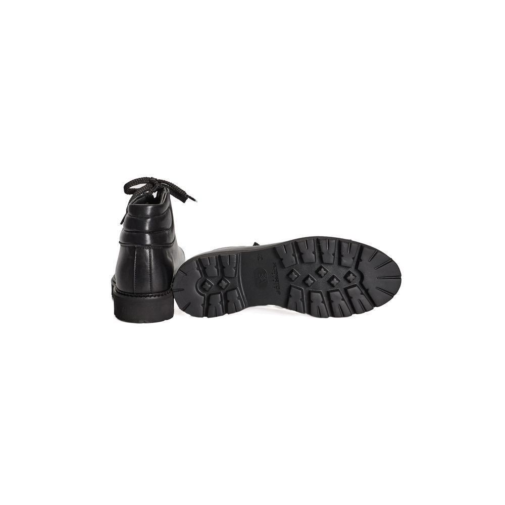 Roberto Pepe Luxury Black Calfskin Boot - Image 4