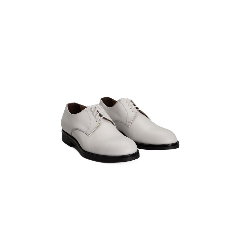 Roberto Pepe Luxury White Calfskin Loafer - Image 3