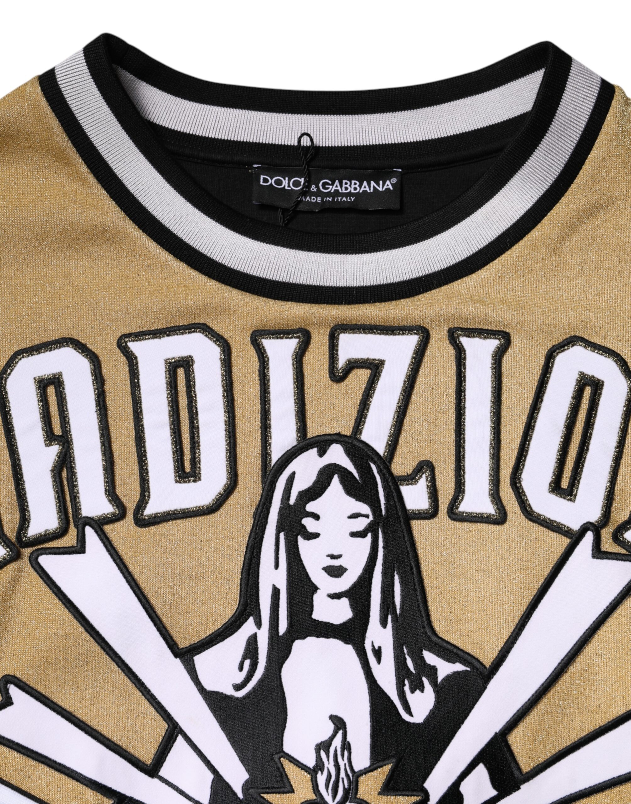 Dolce & Gabbana Multicolor Tradizione E Devotion Sweatshirt Sweater - Image 4