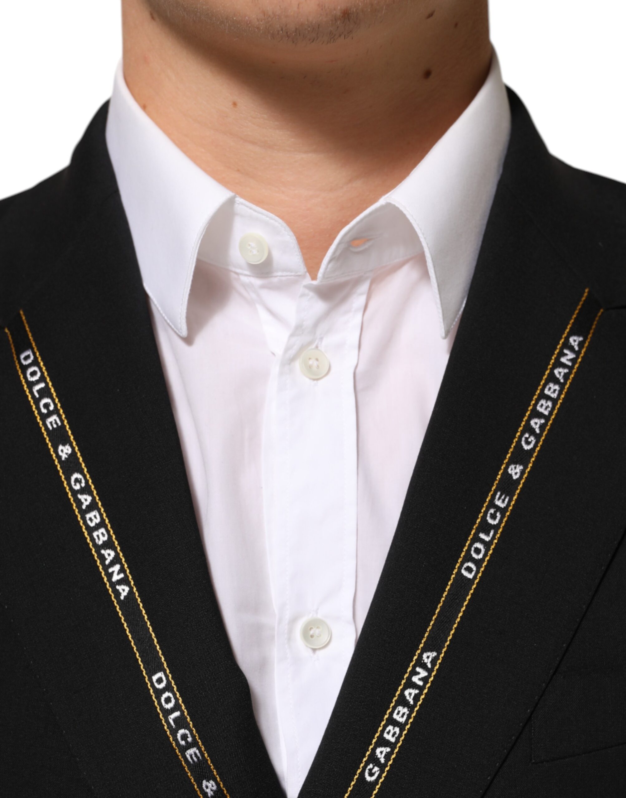 Dolce & Gabbana Black SICILIA Double Breasted Jacket Blazer - Image 5