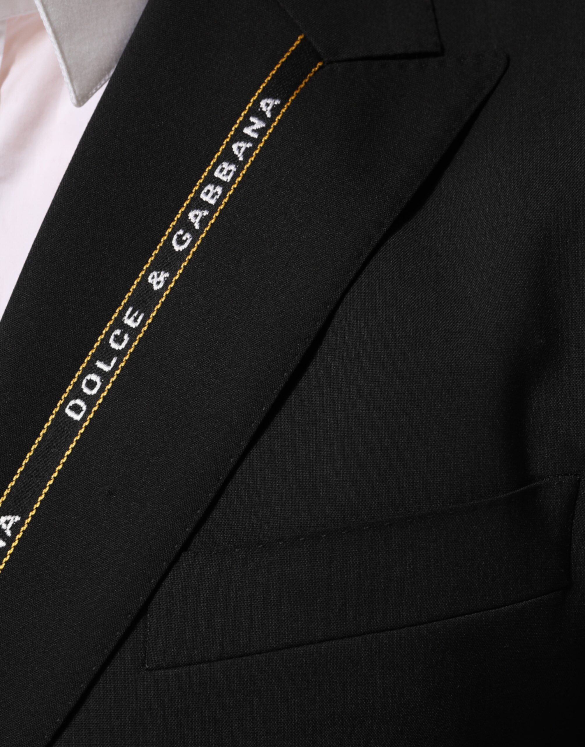 Dolce & Gabbana Black SICILIA Double Breasted Jacket Blazer - Image 6