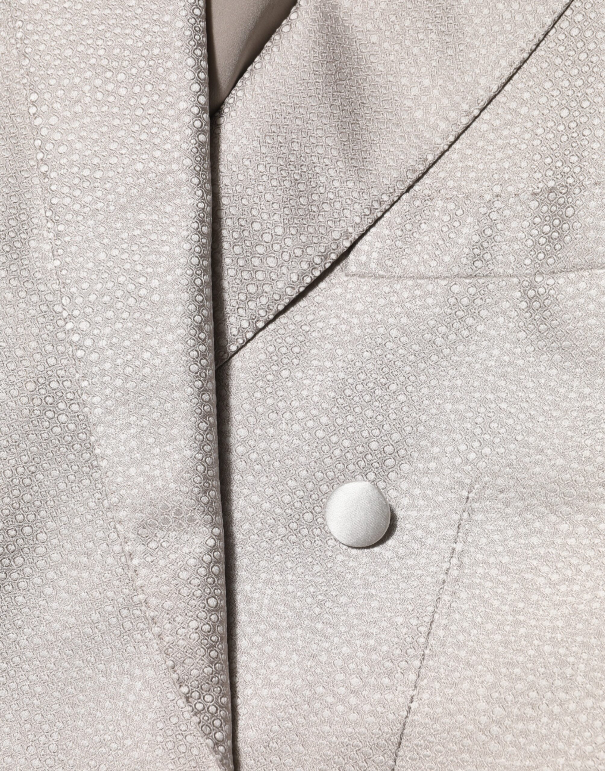 Dolce & Gabbana Beige MARTINI Double-Breasted Suit Blazer - Image 8