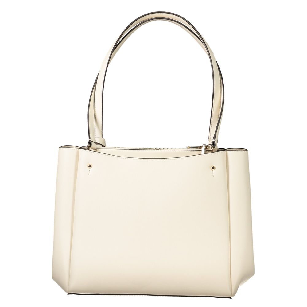Guess Jeans White Polyethylene Handbag - Image 2