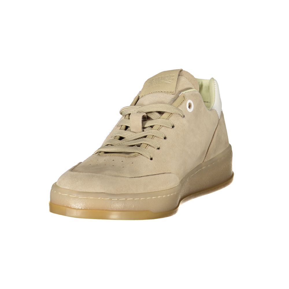 Blauer Beige Leather Men's Sneaker - Image 3