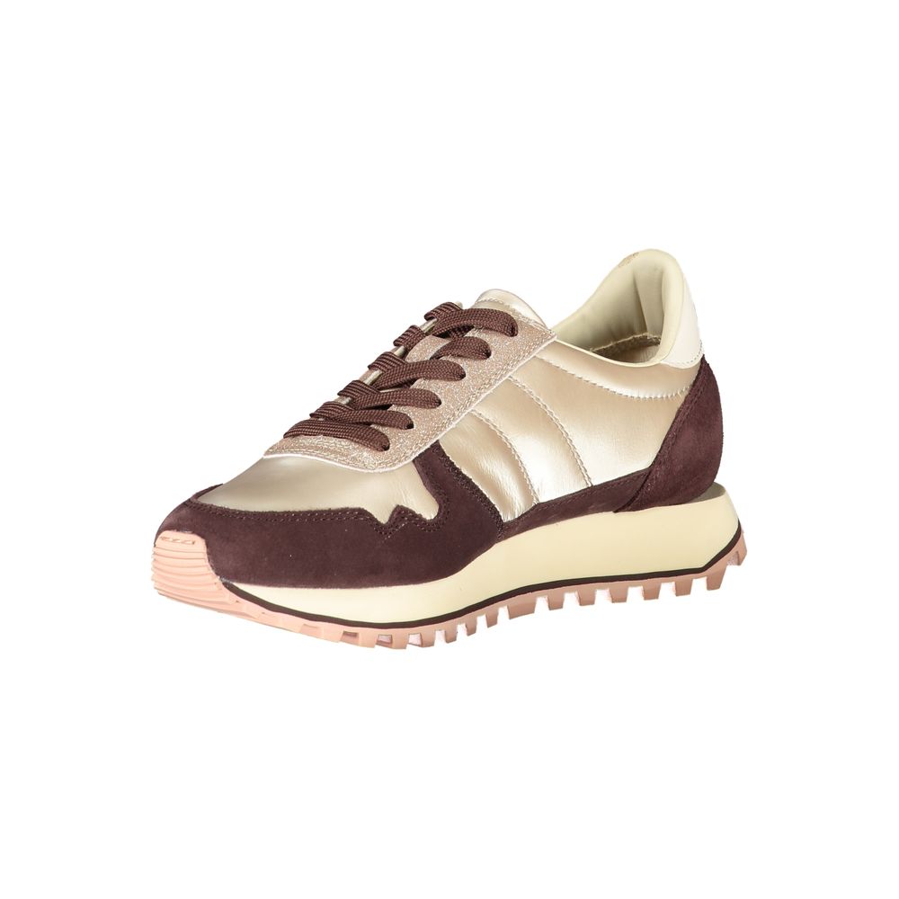 Blauer Beige Leather Women Sneaker - Image 3