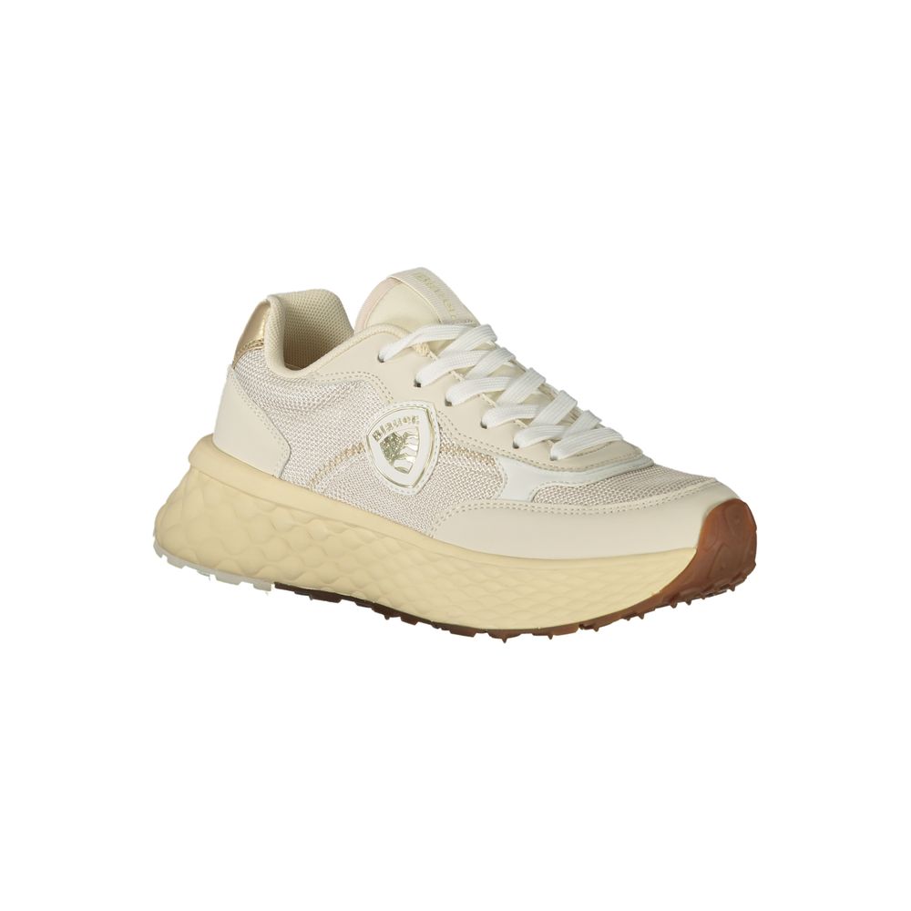 Blauer Beige Leather Women Sneaker - Image 2