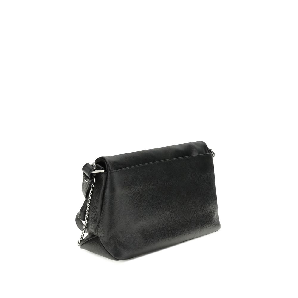 Zadig & Voltaire Black Calf Leather Bos Taurus Shoulder Bag - Image 3