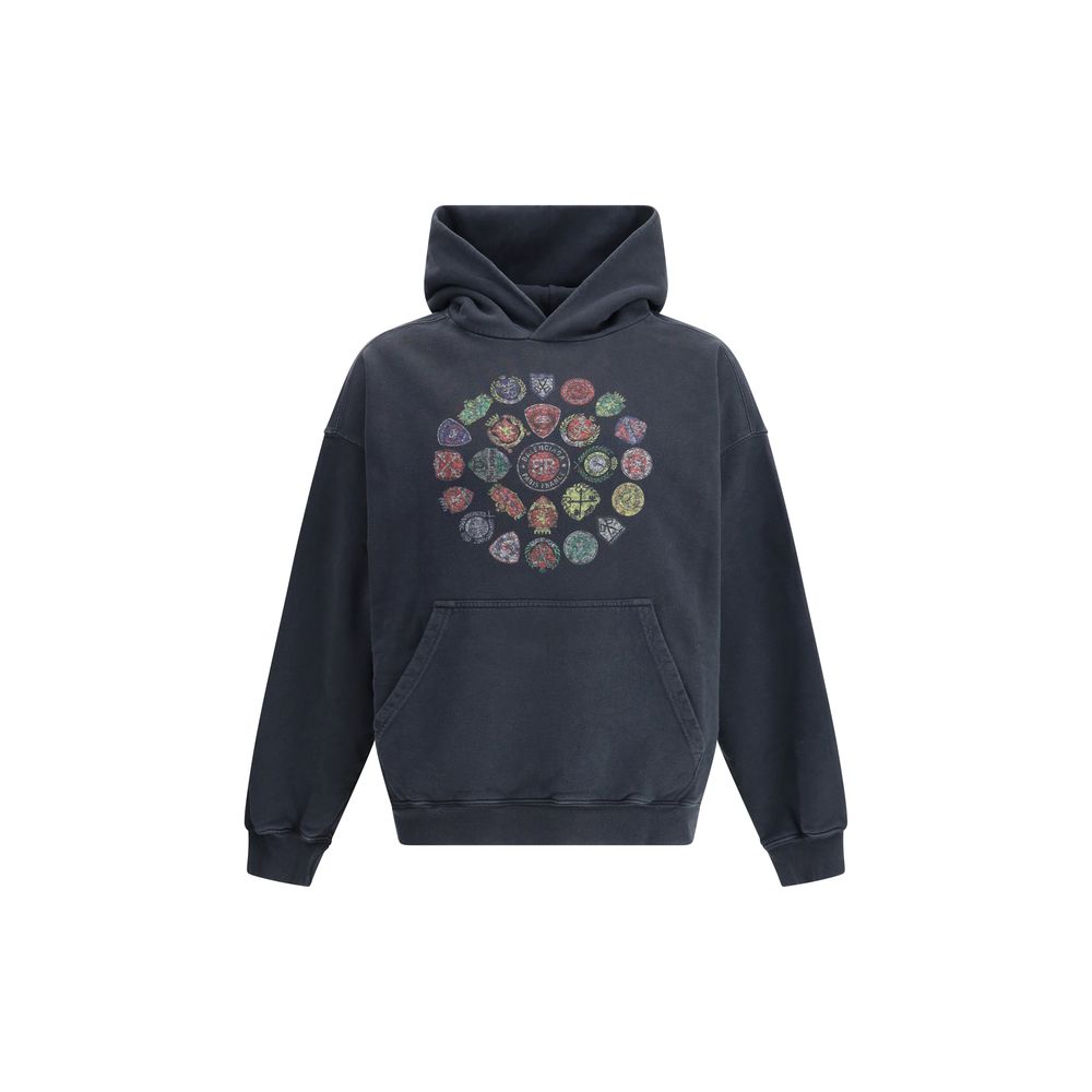 Balenciaga Black Cotton Sweatshirt