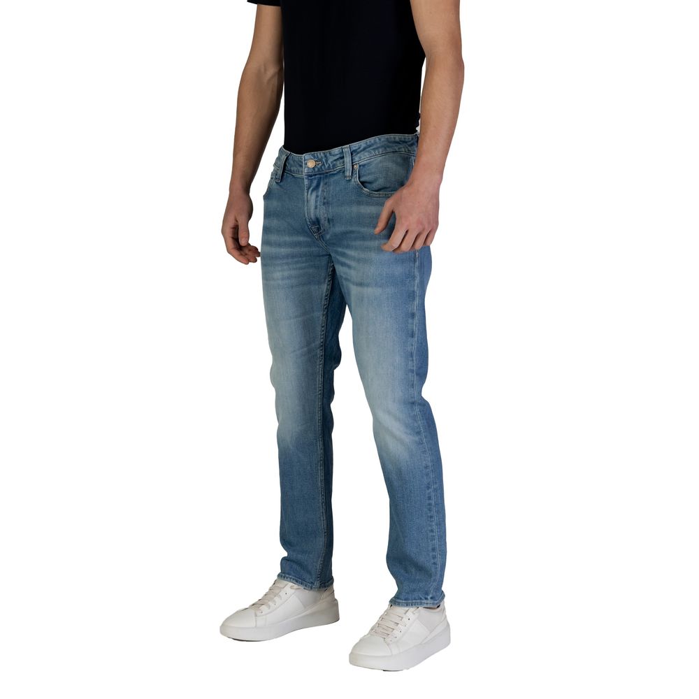 Guess Blue Cotton Skinny Jean - Image 4