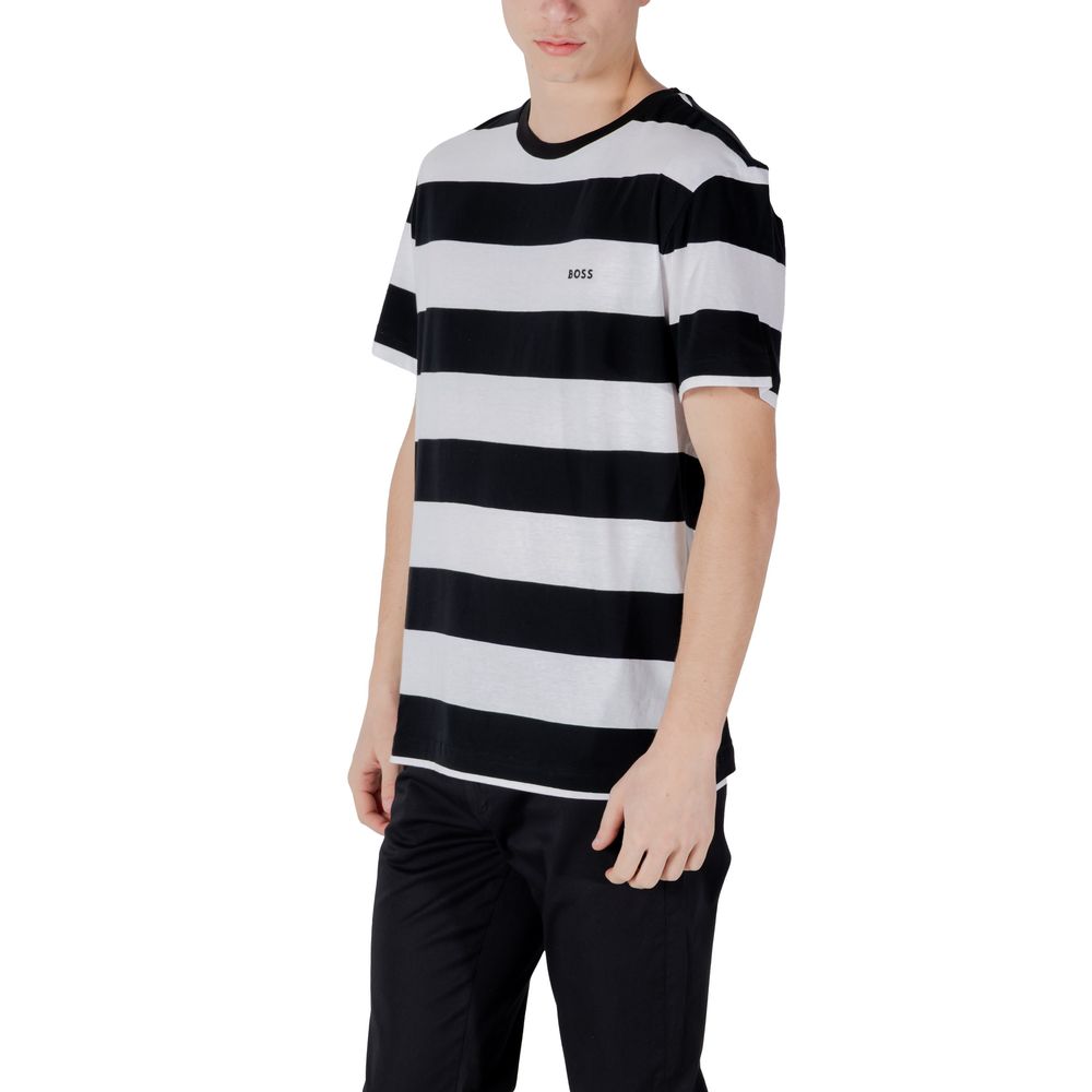 Hugo Boss Black Cotton T-Shirt - Image 3