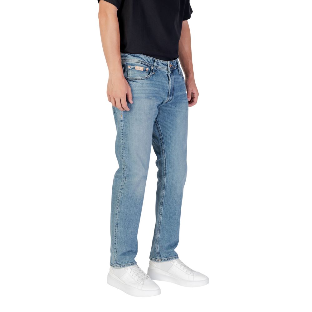 Jack Jones Blue Cotton Skinny Jean - Image 4