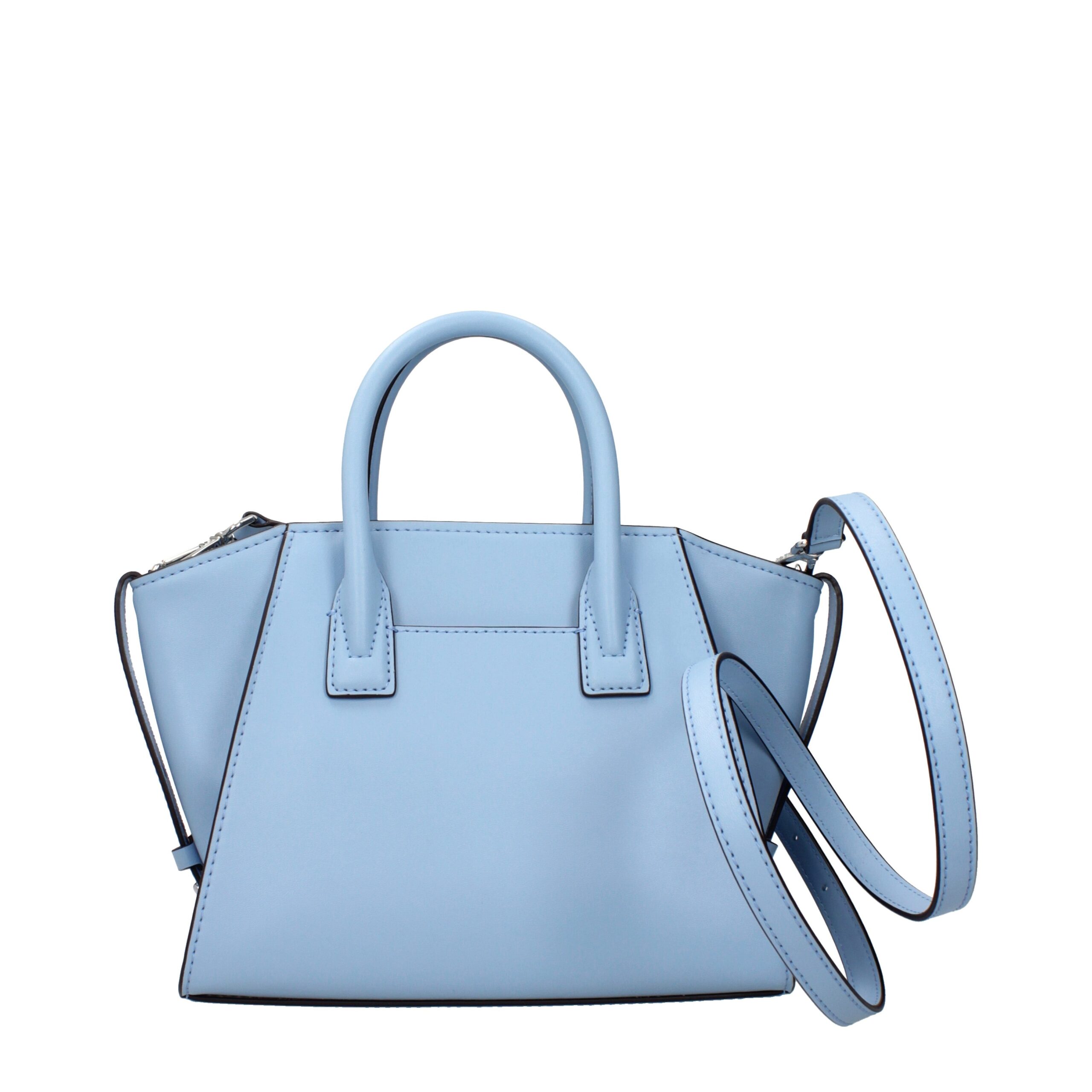 Michael Kors Light Blue Leather Handbags - Image 3