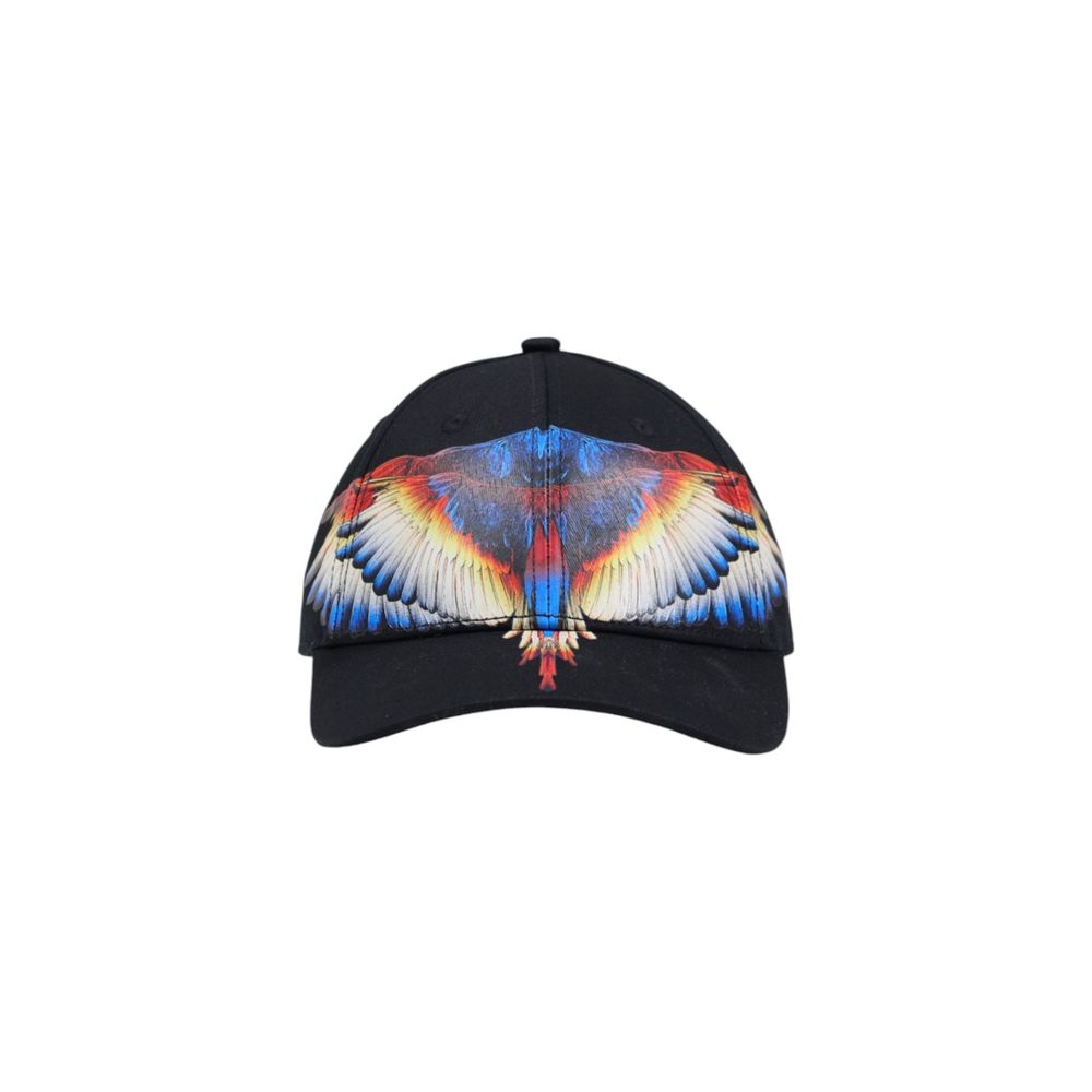 County of Milan Black Cotton Caps Baseball Hat