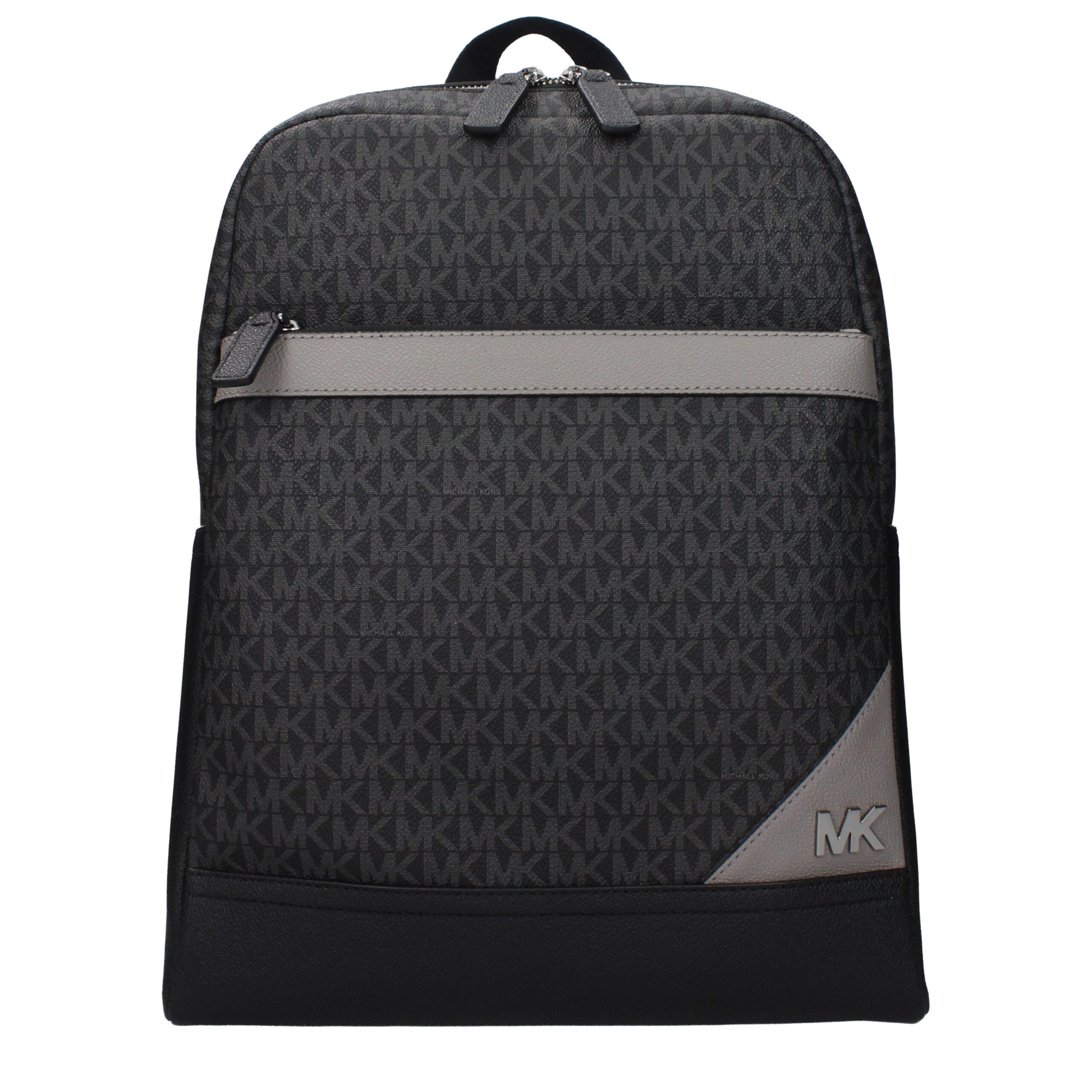 Michael Kors Black Fabric Backpacks