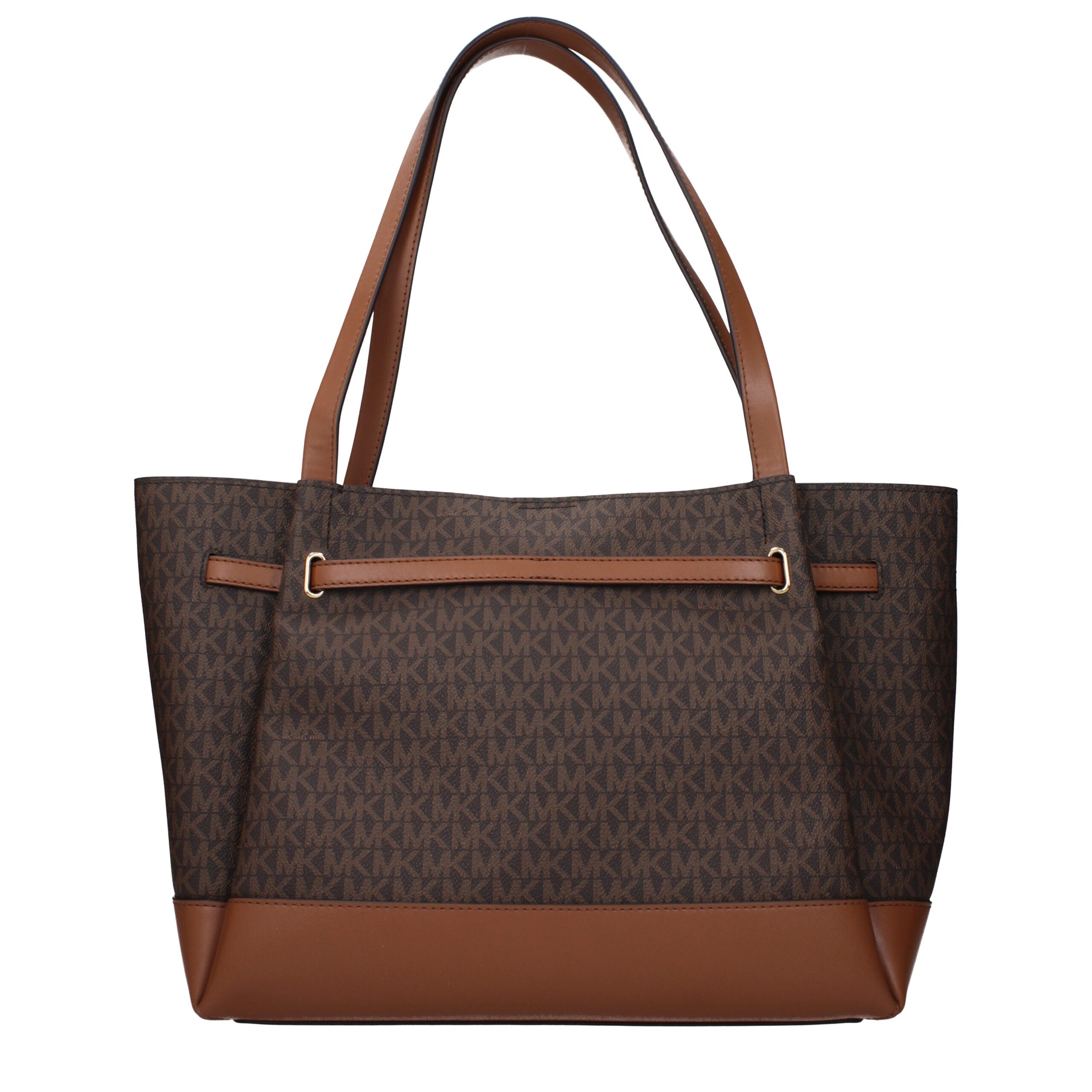 Michael Kors Brown Fabric Shoulder Bags - Image 3