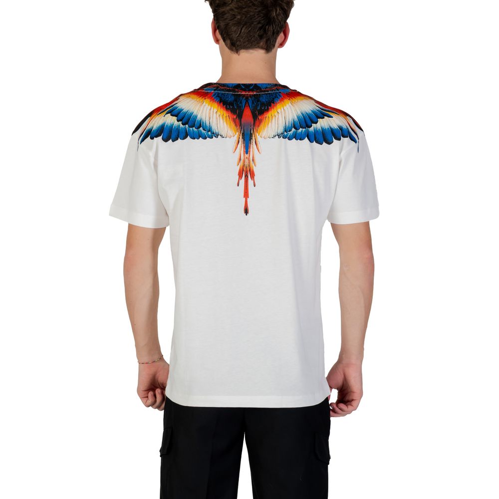 County of Milan White Cotton T-Shirt - Image 2