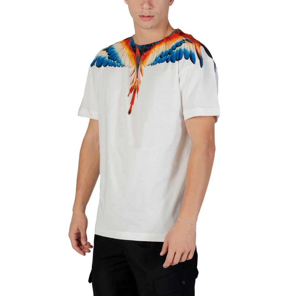 County of Milan White Cotton T-Shirt - Image 3