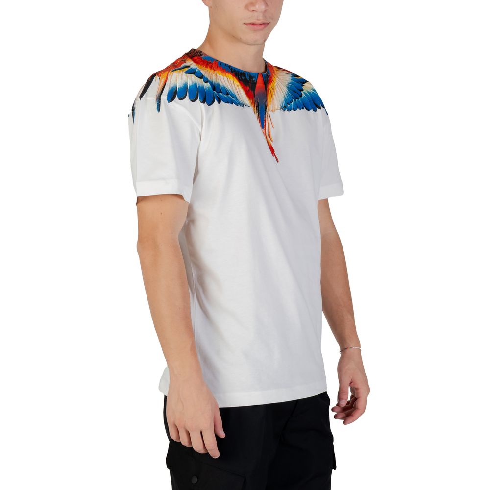 County of Milan White Cotton T-Shirt - Image 4