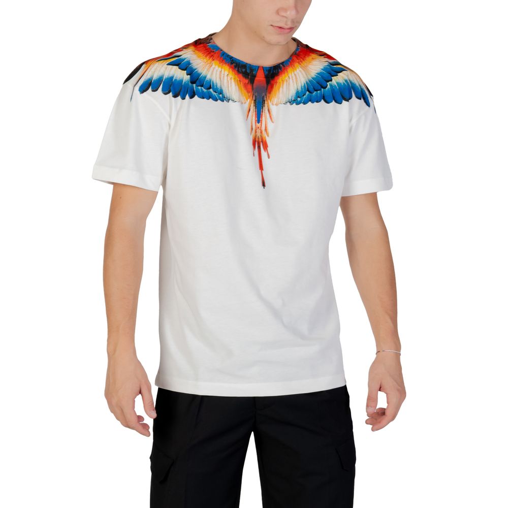 County of Milan White Cotton T-Shirt - Image 5
