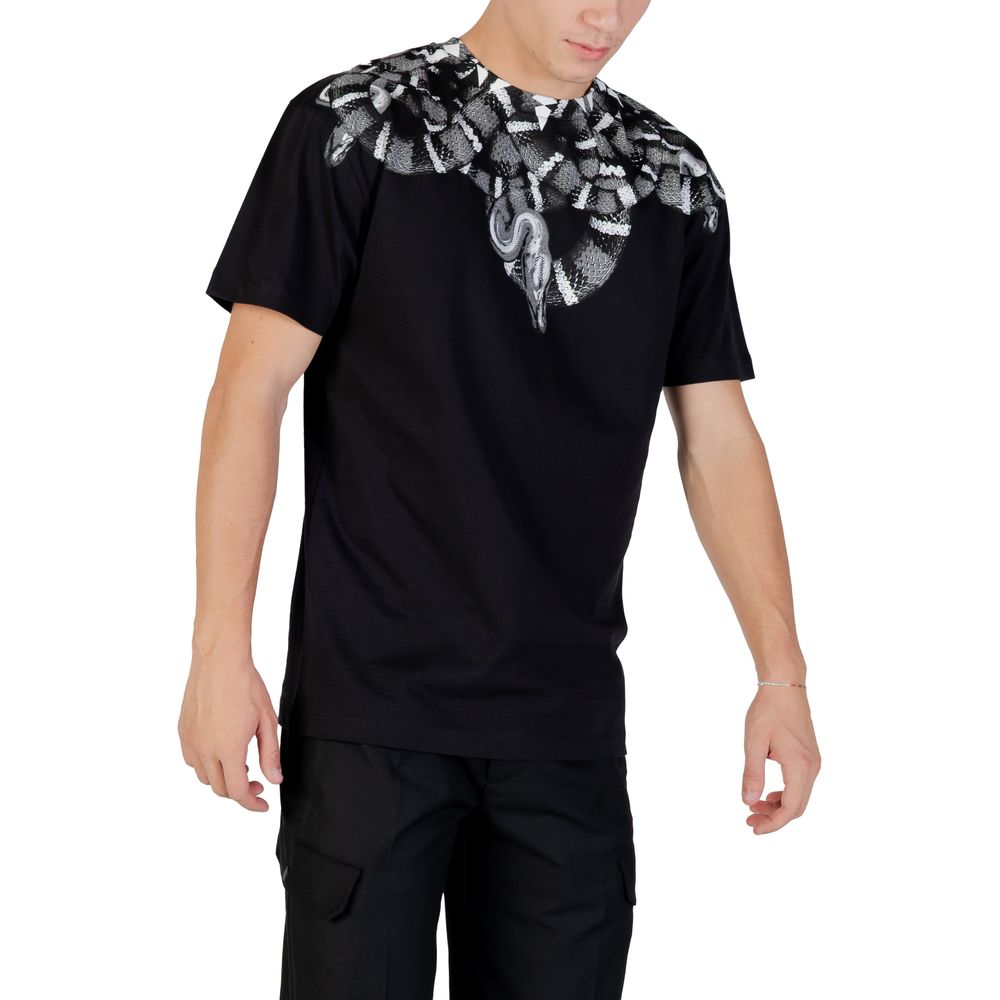 County of Milan Black Cotton T-Shirt - Image 5