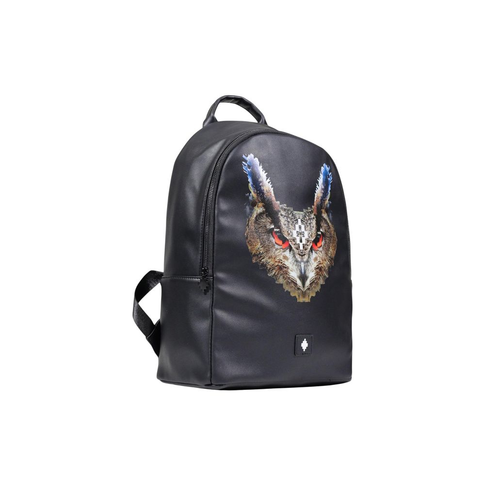 County of Milan Black Polyethylene Backpack - Image 2